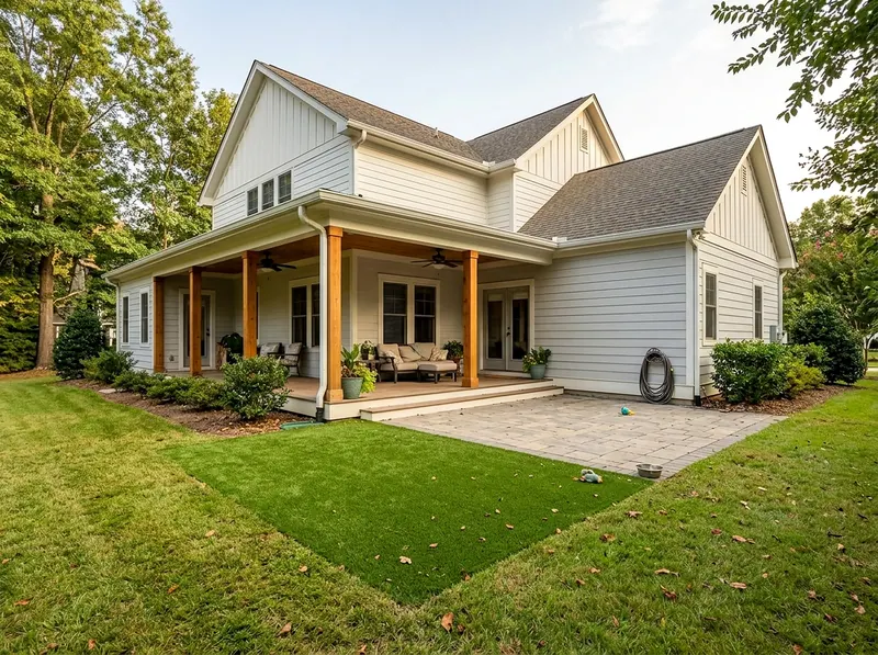 500 sq ft White Pet turf Farmhouse turf