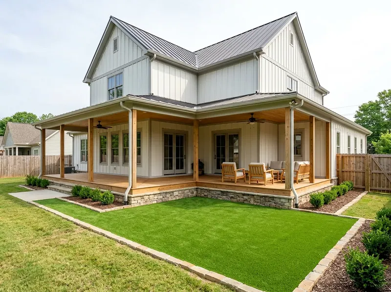 500 sq ft White Play turf Farmhouse turf